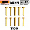 Vis BHC Acier 12.9 TiCo M3x14 (10)