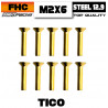 FHC Screw steel 12.9 TiCo M2x6 (10)
