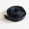 Gaine Thermo 8mm tressée Noire 1m