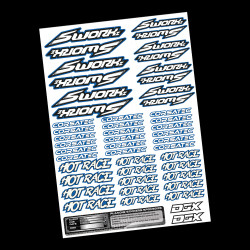 Stickers Sponsors personnalisés (A4)