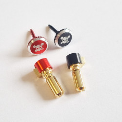 Plugs Alu PK5mm V3 (1 paire)