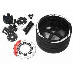 Volant Alu Noir pour Flysky Noble