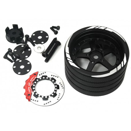 Volant Alu Noir pour Flysky Noble