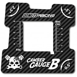Equerre de carrossage B Carbone 3mm