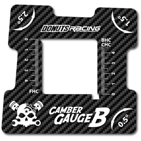Equerre de carrossage B Carbone 3mm