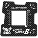 Equerre de carrossage B Carbone 3mm