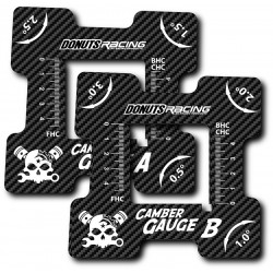 Pack Equerres de carrossage A et B Carbone