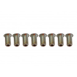 Droop screws for suspension arms