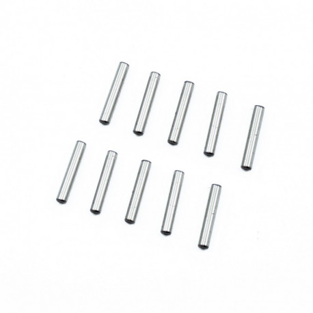 2.5X14.8MM CHROME STEEL PIN SET (10PCS)