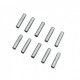 3X12.8MM CHROME STEEL PIN SET (10PCS)