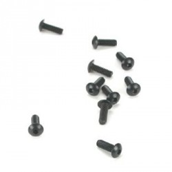 Button Head Screws, 2-56 x 1/4" (10)