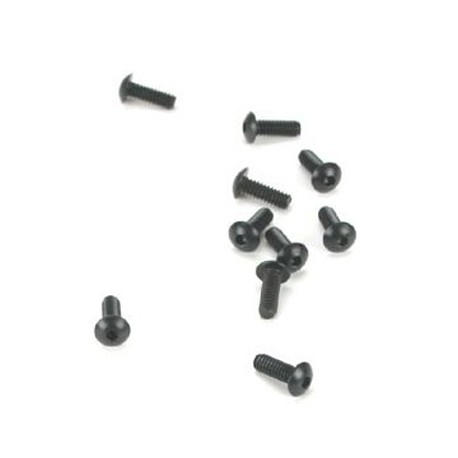 Button Head Screws, 2-56 x 1/4" (10)
