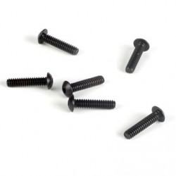 Button Head Screws, 4-40 x 1/2" (6)