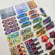 Stickers de noms personnalisés