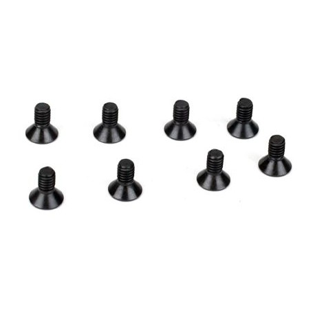 Flat Head Screws, 8-32 x 3/8" (8)