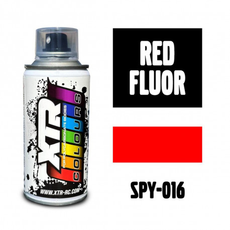 Lexan Spray 150ml - Rouge Fluo