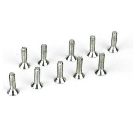 Flat Head Screws, 5-40 x 1/2" (10)