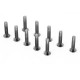 Flat Head Screws, 5-40 x 5/8" (10)