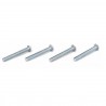 Button Head Screws, 5-40 x 1" (4)