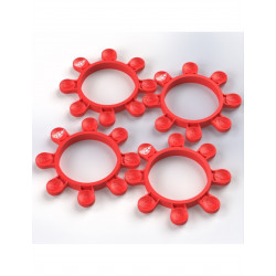 Tire Gluing Rubber Bands (4) Choice of colors