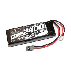 LIPO Rx 2500mAh 2S 7,4v 50C