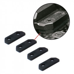 Cales caoutchouc pour servo anti-vibration (4)