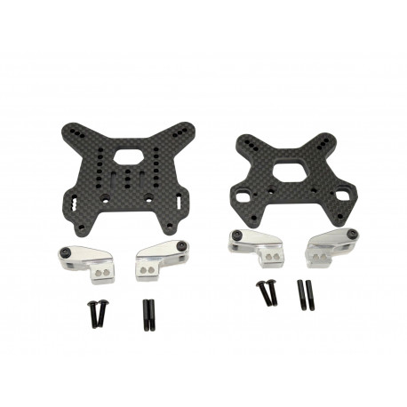SWORKz S35-4/e EVO Series F/R Lay Down Shock Tower System