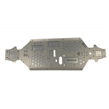 S35-5 - Chassis Alu Allégé allongé (pour cardan 115mm)