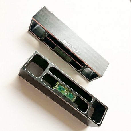 Droop Gauge Alu Avec Niveau (2pcs)
