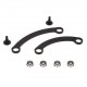 Steering Rack Set w/bearings, Short/Long: 8B 3.0