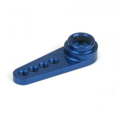 1/2 Palonnier de servo Alu 25T Bleu