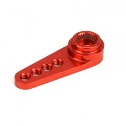 1/2 Palonnier de servo Alu 24T Rouge