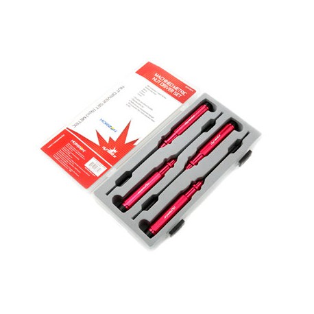 Set de clés à écrou usinées (4pcs) Métrique