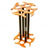 Stand pour amortisseurs Alu Orange
