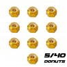 Locking Nuts 5-40" Yellow (10)
