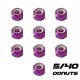 Ecrou Nylstop 5-40" Violet (10)