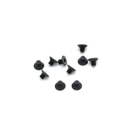 Set de vis M3x3mm Tête fraisée  (10)