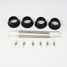 1/8 exhaust gasket and spring set