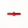 Raccord de durit sécurisé Rouge