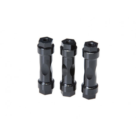 CNC Wingmount Posts (3pcs Black)