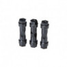 Entretoises supp aileron Alu Noir (3)