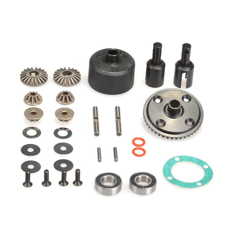 Complete Front Diff (45/14) (JQB0278A) Donuts Racing