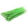 Plastic Tie Wrap Light Green Small Size 2,5x100mm (100pcs)
