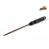 Tournevis plat 4.0mm long Alu/S2