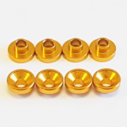 Universal Aluminium servo washer Gold (8)