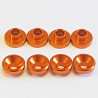 Rondelle servo universel Alu Orange (8)