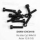 M4x18 Cap Screw Steel 12.9 (10)