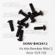 Vis tête Bombée M4x12 Acier 10.9 (10)