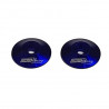 Rondelle d'aileron Alu Bleu foncé (2)