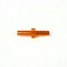 Fuel line connector Orange